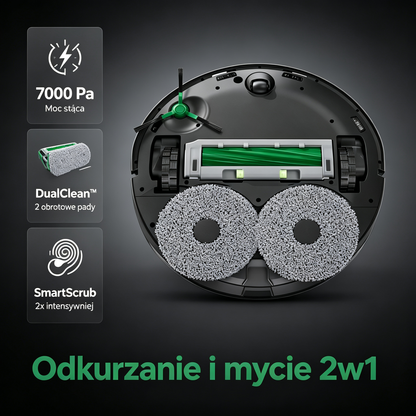 iRobot Roomba Combo 505 — Robot sprzątający 2w1 z stacją AutoWash™