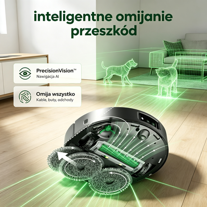 iRobot Roomba Combo 505 — Robot sprzątający 2w1 z stacją AutoWash™